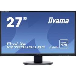 Iiyama ProLite X2783HSU-B1 27 1920x1080 AMVA+ LED Black DP USB HUB
