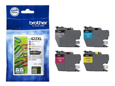 Brother Original LC-422XLVAL Ink Cartridges Value Pack for Brother MFC-J5340DW, MFC-J5345DW, MFC-J5740DW, MFC-J6540DW,...