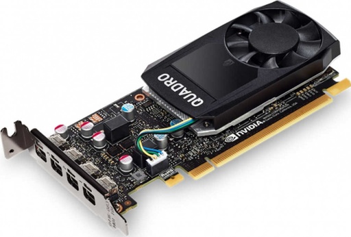 PNY Quadro P620 Professional Graphics Card, 2GB DDR5, 4 MiniDP 1.4 (4 X DP Adapt